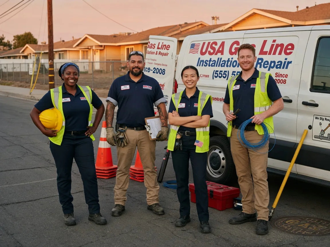 Gas Line Installation company in Kaw City, OK
